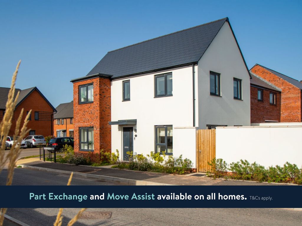 New home, 3 bed detached house for sale in Equinox 2, Pinhoe, Exeter EX1, £365,000