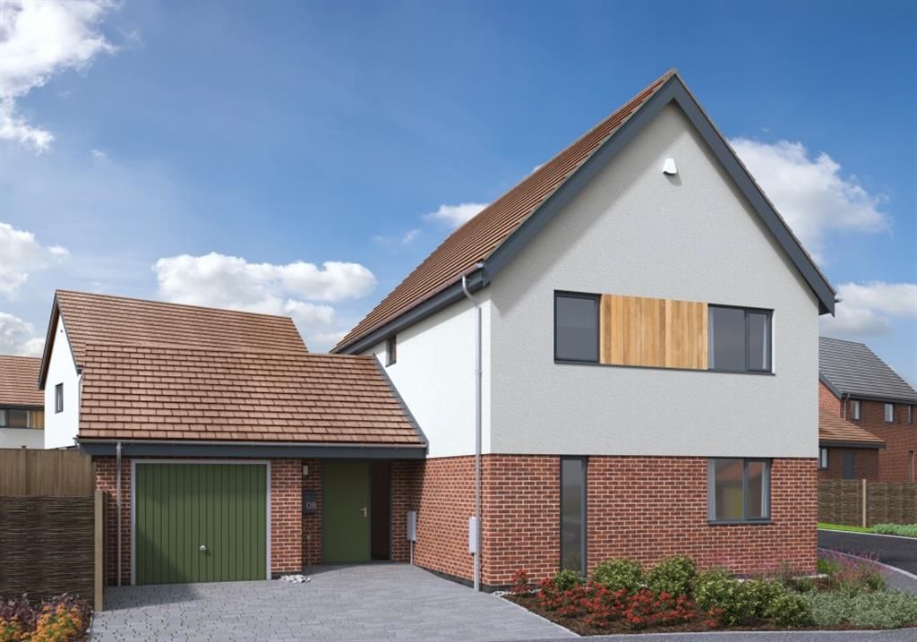 New home, 3 bed detached house for sale in Swans Nest, Brandon Road, Swaffham PE37, £380,000