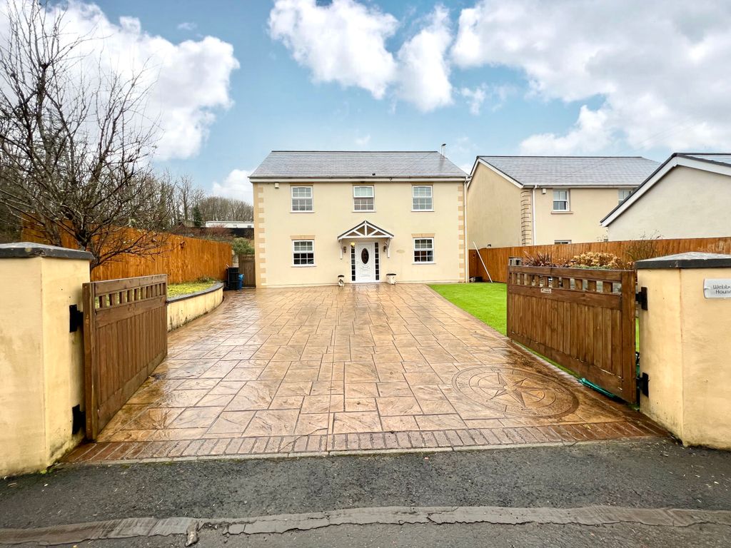 5 bed detached house for sale in Webber House, Abercanaid, Merthyr Tydfil CF48, £400,000