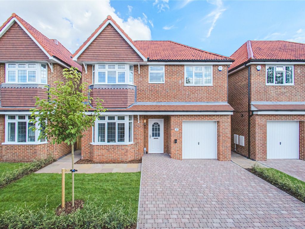 New home, 4 bed detached house for sale in Barrowby Gate, Kingsdown Park, Swindon SN3, £485,000