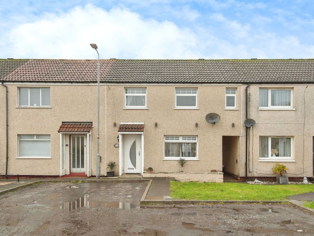 3 bed terraced house for sale in Woodford Place, Linwood, Paisley PA3, £120,000