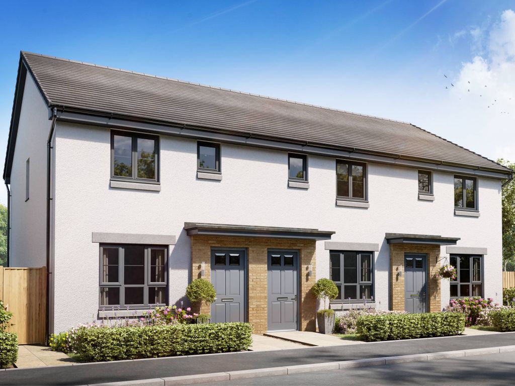 New home, 3 bed terraced house for sale in "Glenlair" at Pinedale Way, Aberdeen AB15, £204,995