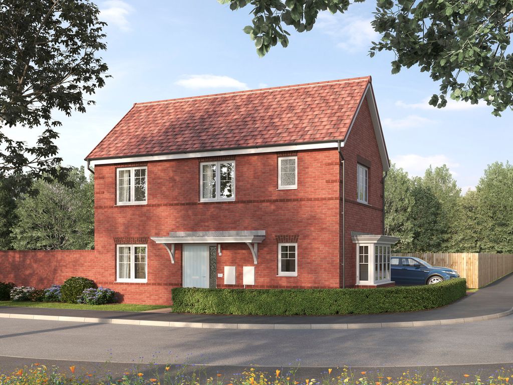 New home, 3 bed detached house for sale in "The Greywell" at Buckthorn Drive, Barton Seagrave, Kettering NN15, £299,950