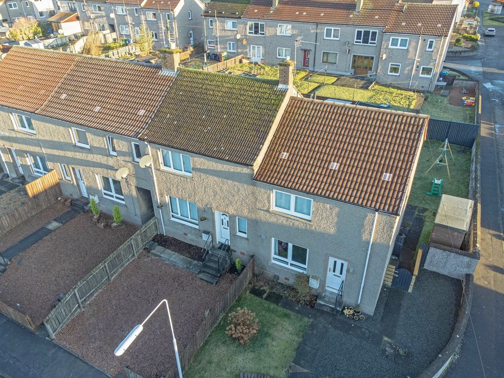 2 bed terraced house for sale in Lochleven Terrace, Lochore, Lochgelly KY5, £95,000