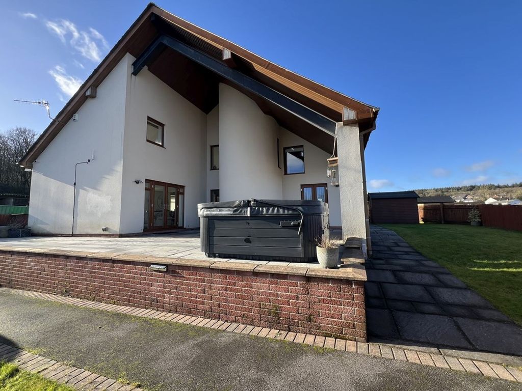 4 bed detached house for sale in Mountain Road, Rassau, Ebbw Vale NP23, £395,000