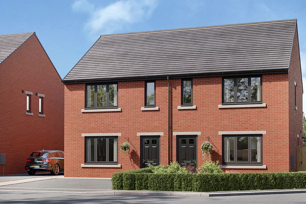 New home, 2 bed semi-detached house for sale in "The Welford" at Mill Forest Way, Batley WF17, £239,995