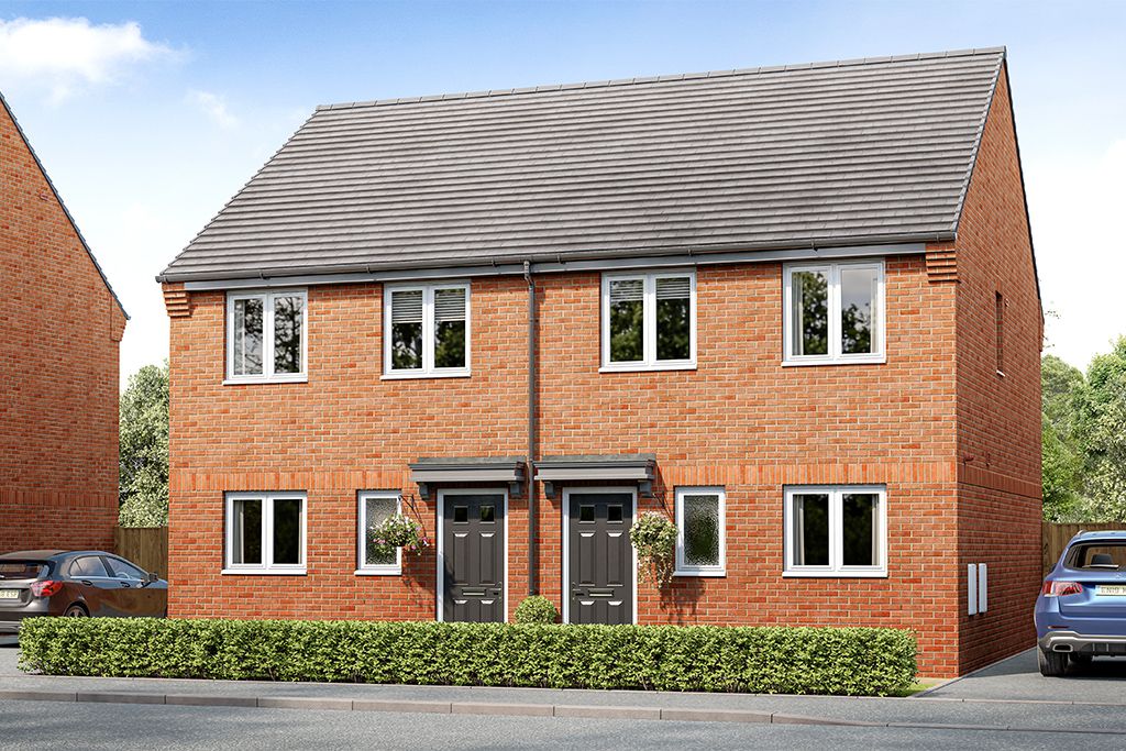 New home, 3 bed semi-detached house for sale in "The Kendal" at Ullswater Crescent, Leeds LS15, £229,995