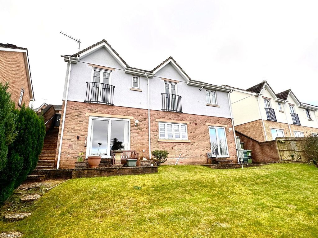 4 bed detached house for sale in Sandford View, Newton Abbot TQ12, £380,000