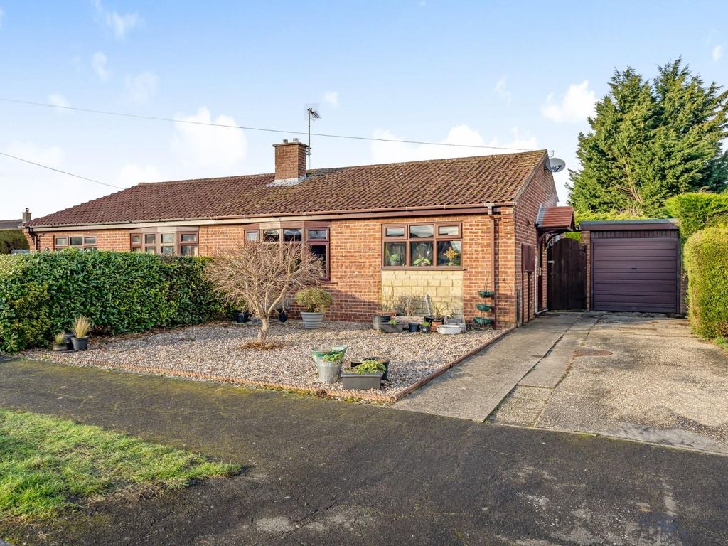 2 bed semi-detached bungalow for sale in Mark Avenue, Horncastle LN9, £170,000