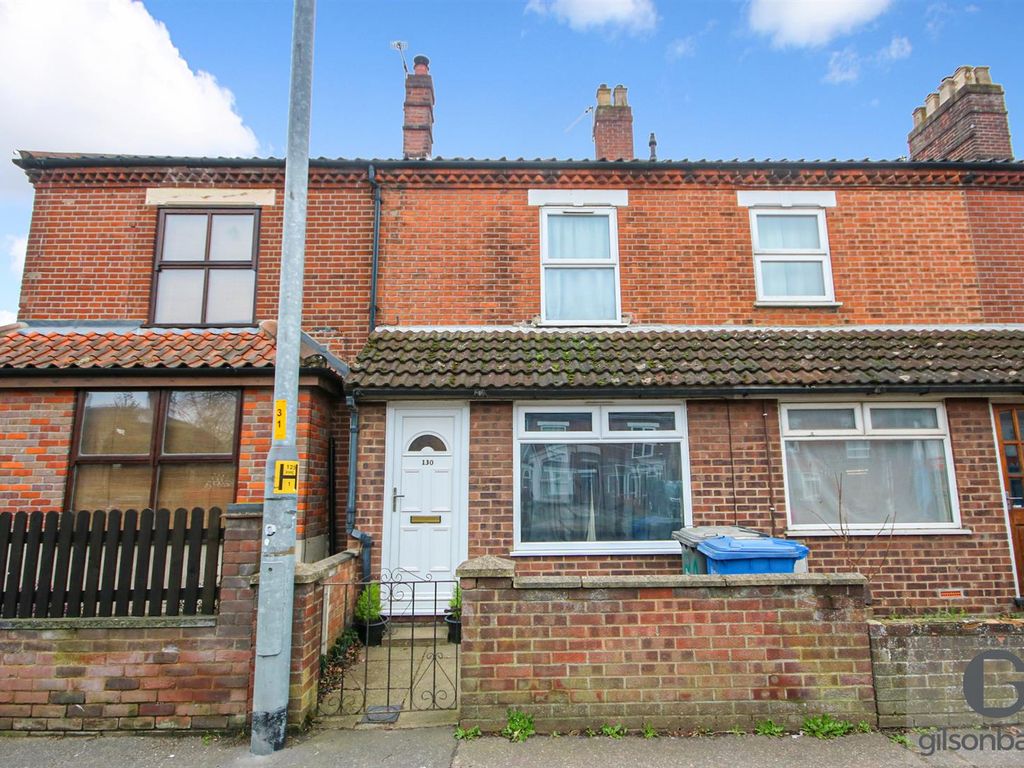 3 bed terraced house for sale in Aylsham Road, Norwich NR3, £220,000