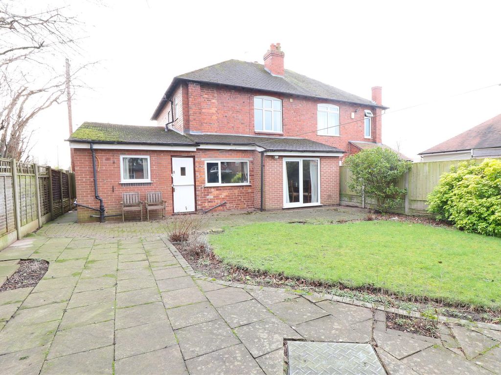 3 bed semi-detached house for sale in Newcastle Road, Shavington, Crewe CW2, £270,000