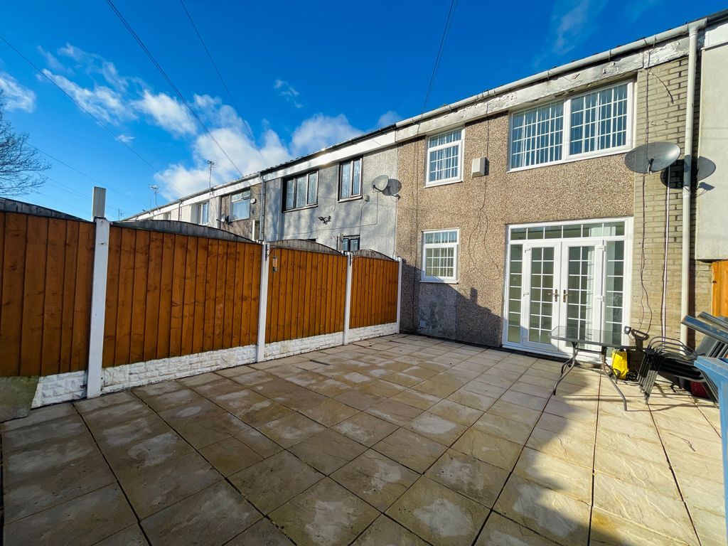 3 bed terraced house for sale in Barons Hey, Merseyside L28, £110,000