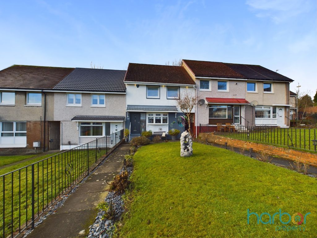 3 bed terraced house for sale in Beauly Road, Glasgow, Glasgow City G69, £145,000