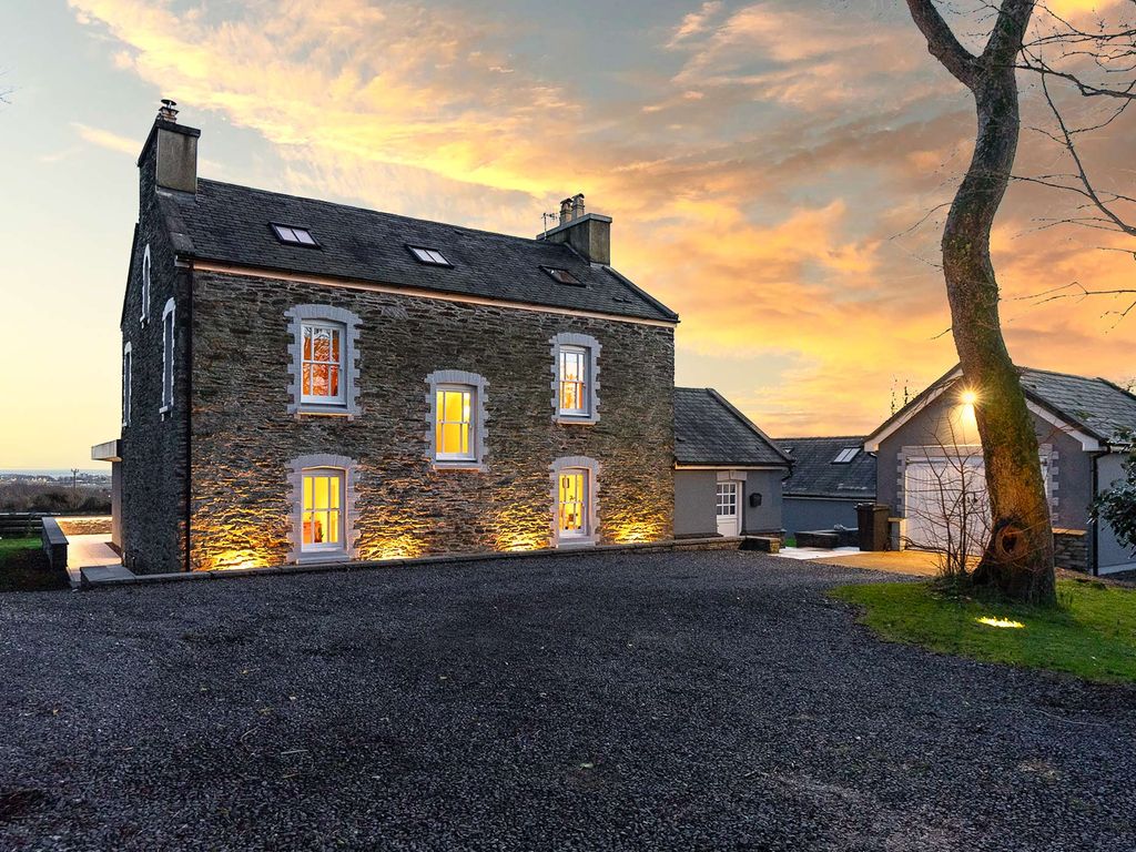 5 bed detached house for sale in Ballamaddrell Farm, Grenaby Road, Ballabeg IM9, £1,250,000
