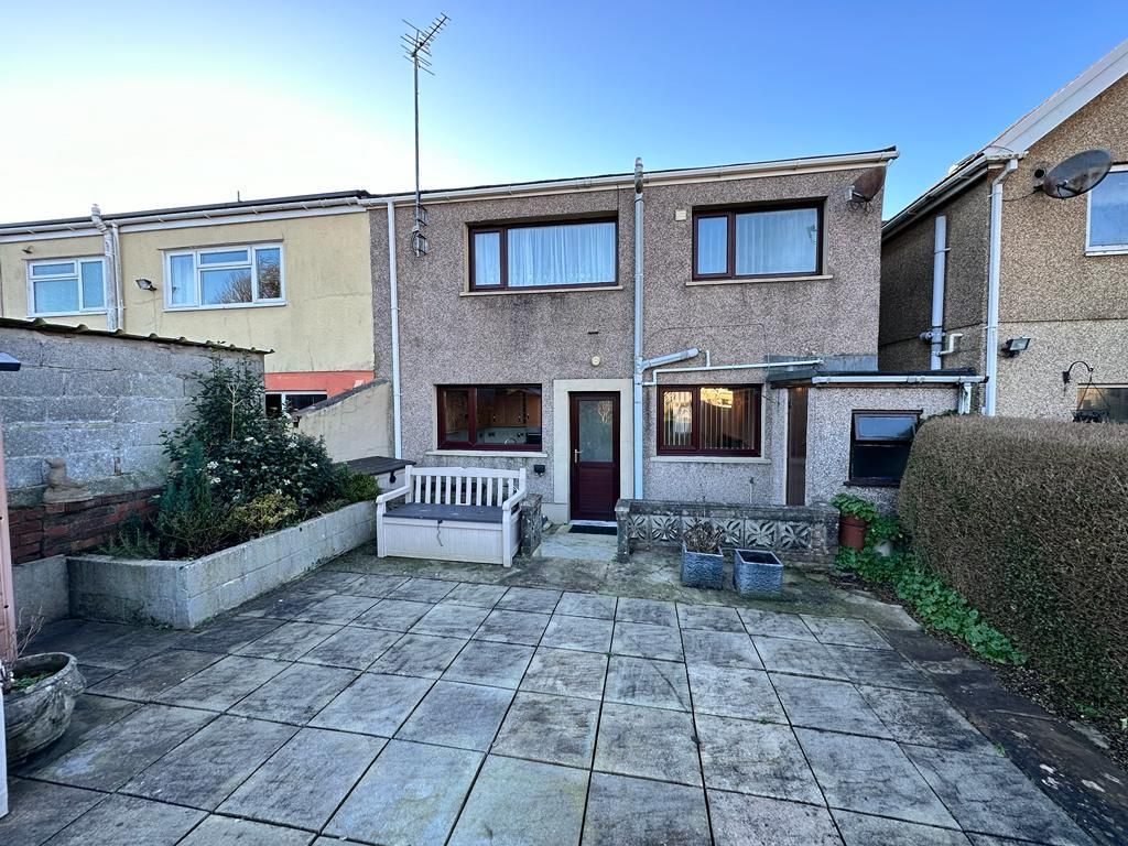 3 bed terraced house for sale in New Road, Dafen, Llanelli SA14, £119,500