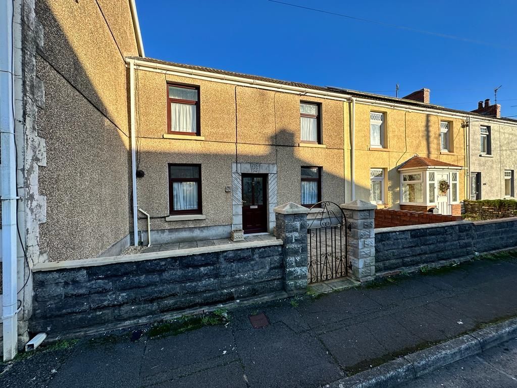 3 bed terraced house for sale in New Road, Dafen, Llanelli SA14, £119,500