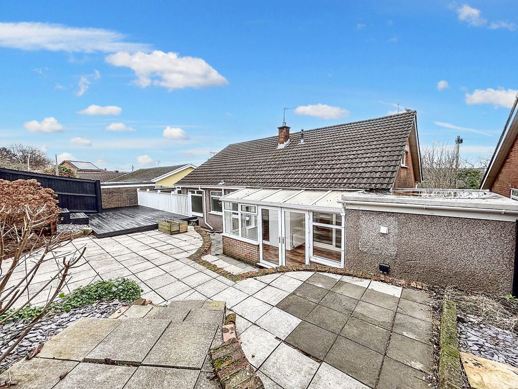 4 bed detached bungalow for sale in Augustan Drive, Caerleon NP18, £400,000