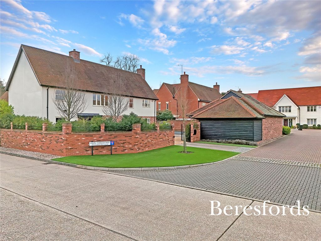 4 bed detached house for sale in John Thresh Way, Langford CM9, £1,200,000