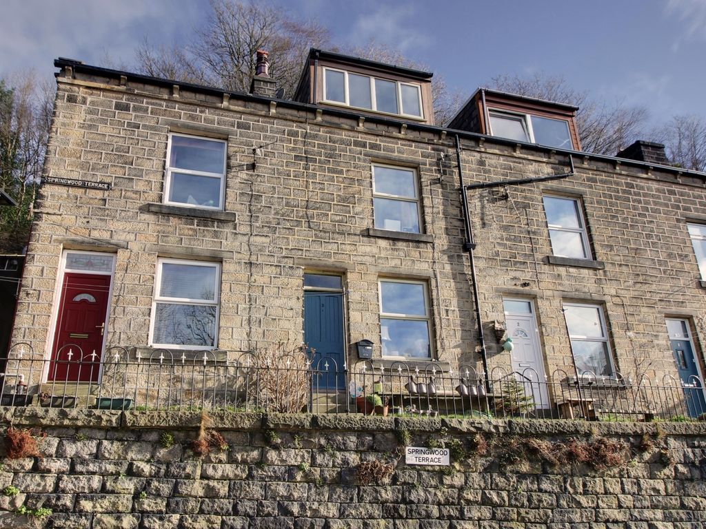 3 bed terraced house for sale in Springwood Terrace, Hebden Bridge HX7, £235,000