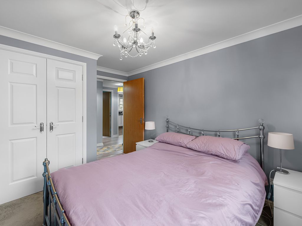 2 bed flat for sale in Endrick Court, Larbert FK5, £128,000