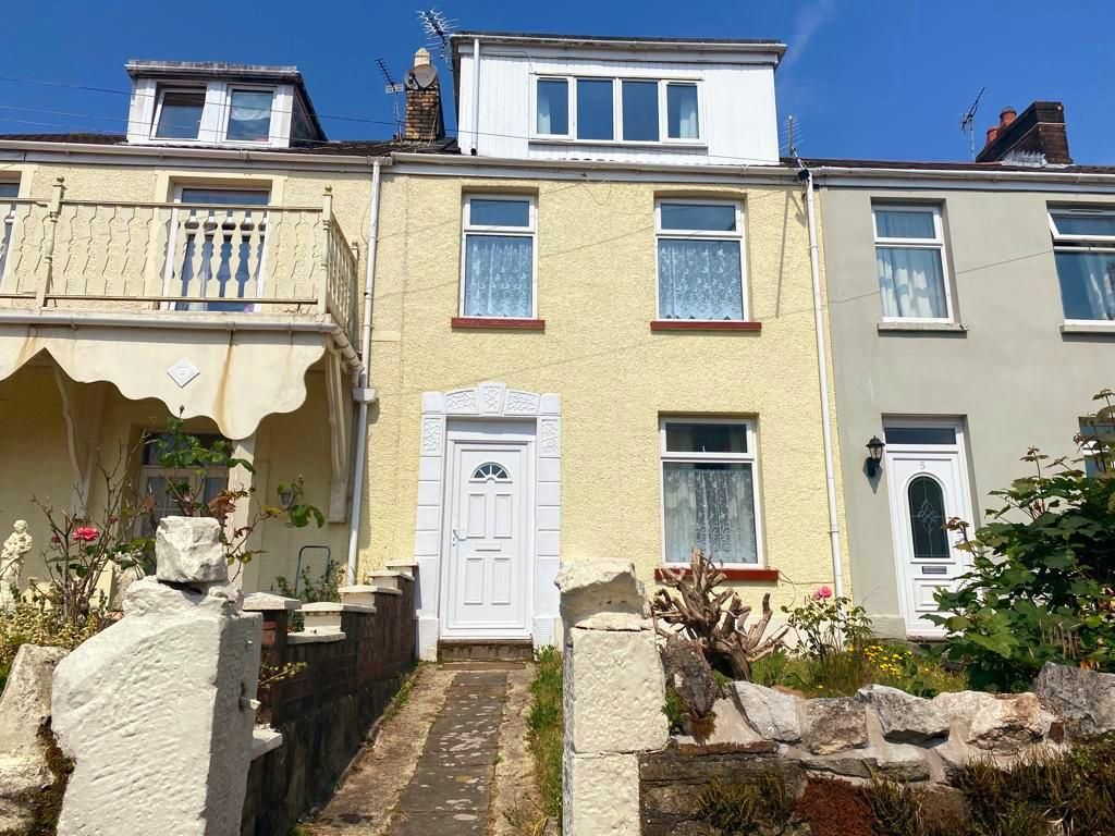 3 bed terraced house for sale in Greenfield Terrace, Sketty, Swansea SA2, £160,000