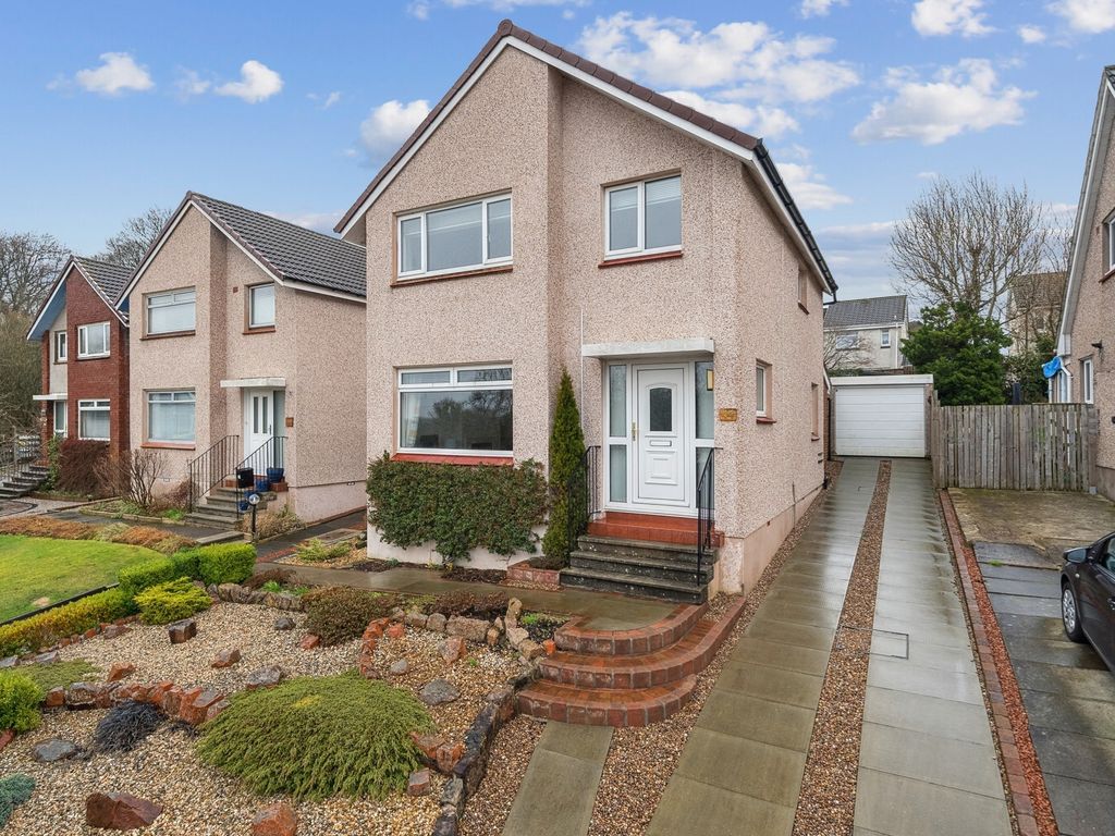 3 bed detached house for sale in Kirkwall Avenue, Blantyre, Glasgow G72, £219,000