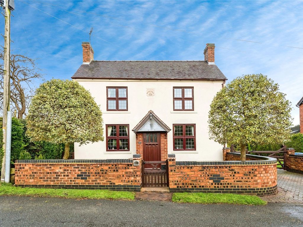 3 bed detached house for sale in Pingle Lane, Hammerwich, Burntwood, Staffordshire WS7, £475,000