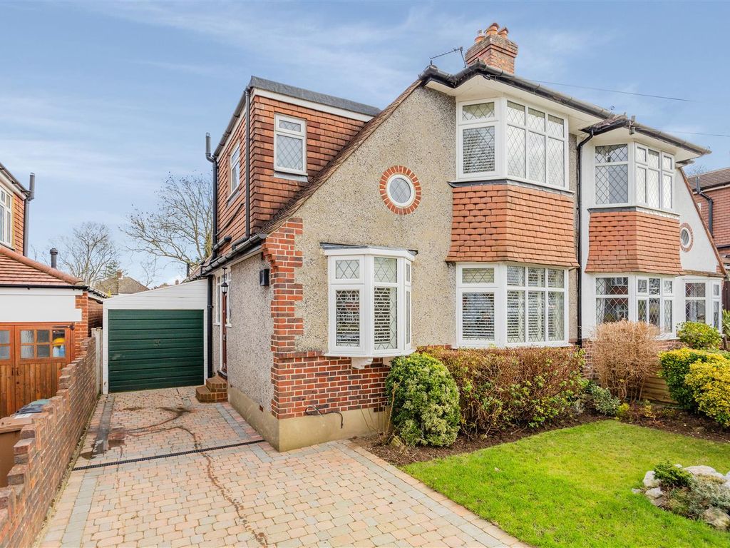 3 bed semi-detached house for sale in Greenhayes Avenue, Banstead SM7, £695,000