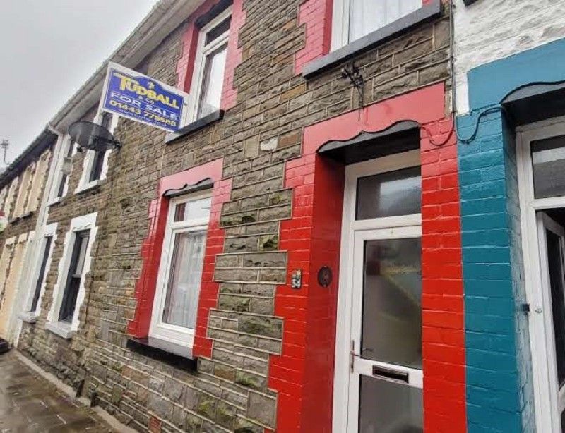 4 bed terraced house for sale in 34 Eileen Place, Treherbert, Treorchy, Rhondda Cynon Taff. CF42, £137,750