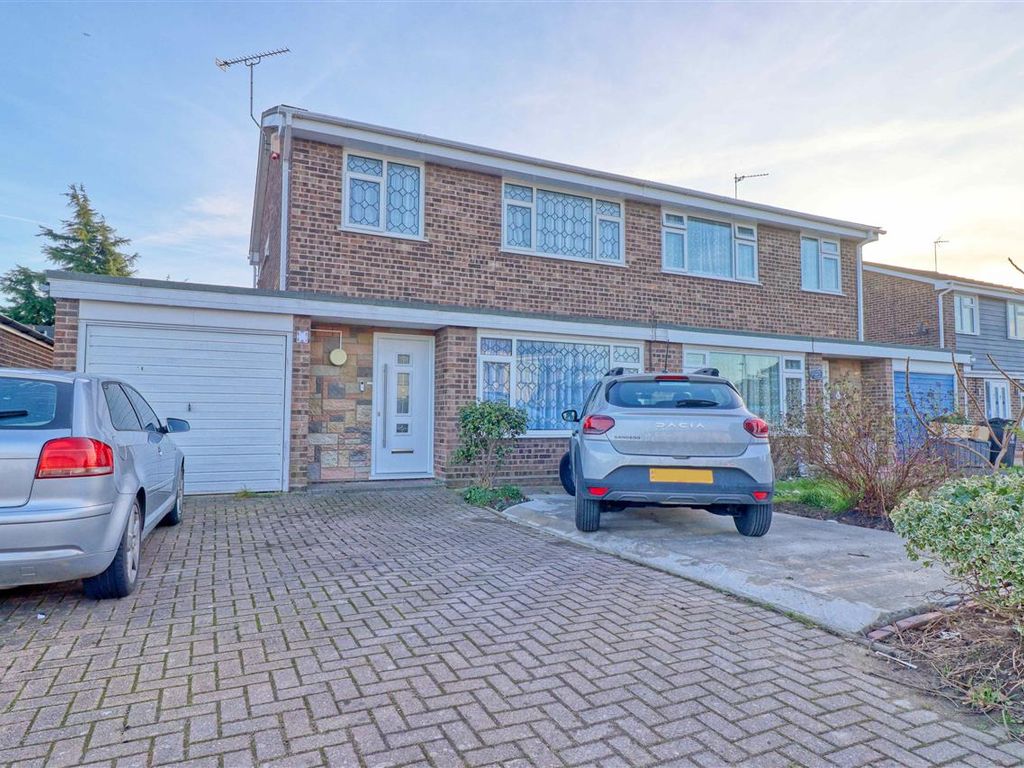 3 bed semi-detached house for sale in Kingsman Drive, Clacton-On-Sea CO16, £290,000