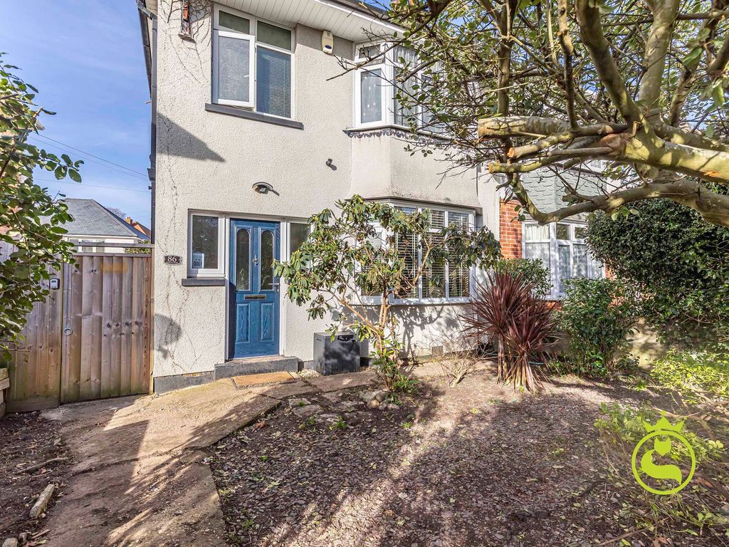 3 bed semi-detached house for sale in Ringwood Road, Poole BH14, £375,000