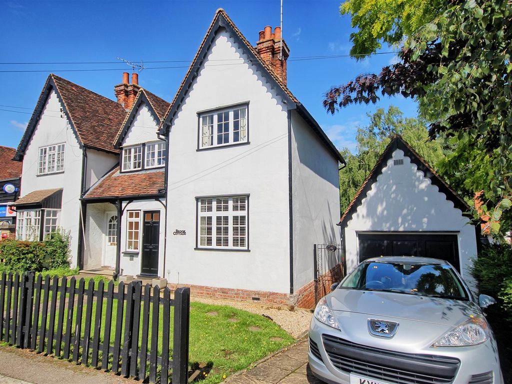 3 bed semi-detached house for sale in High Street, Hunsdon, Ware SG12, £595,000