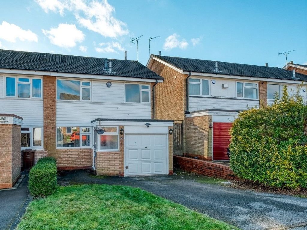 3 bed semi-detached house for sale in Mappleborough Road, Shirley, Solihull B90, £335,000