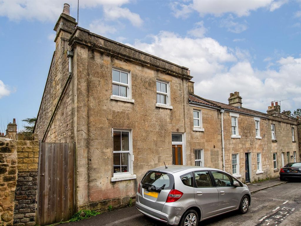 3 bed terraced house for sale in Greendown Place, Combe Down, Bath BA2, £375,000