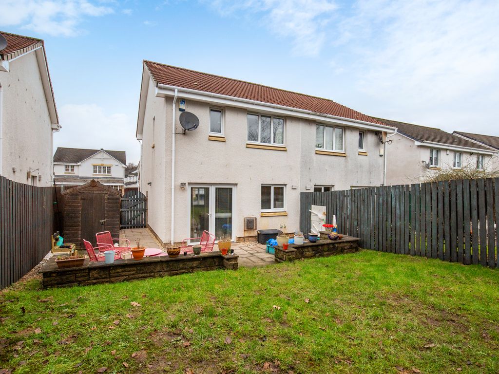 3 bed semi-detached house for sale in Woodlea Gardens, Bonnybridge FK4, £169,995