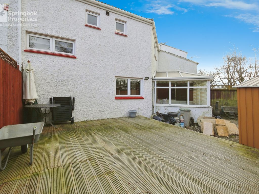 3 bed terraced house for sale in Longacre, Fatfield, Washington, Tyne And Wear NE38, £125,000