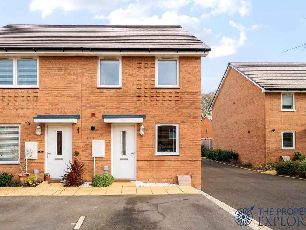 2 bed semi-detached house for sale in Benfield Drive, Gillies Meadow, Rooksdown RG24, £325,000