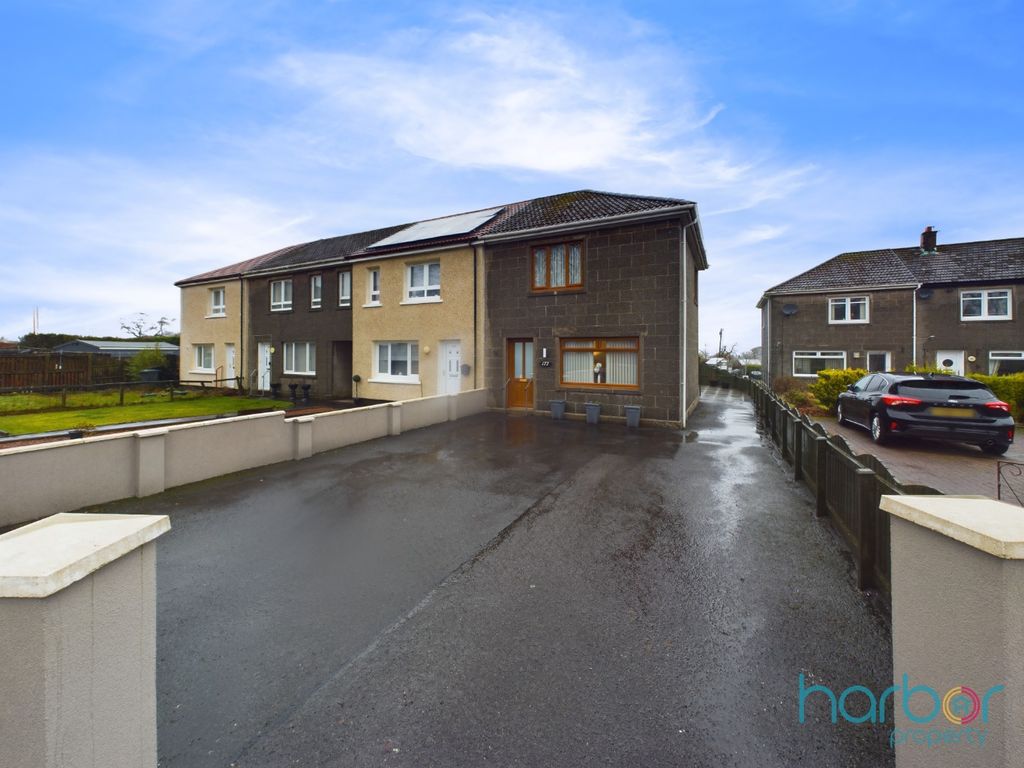 2 bed end terrace house for sale in 177 Greengairs Road, Greengairs, North Lanarkshire ML6, £109,995