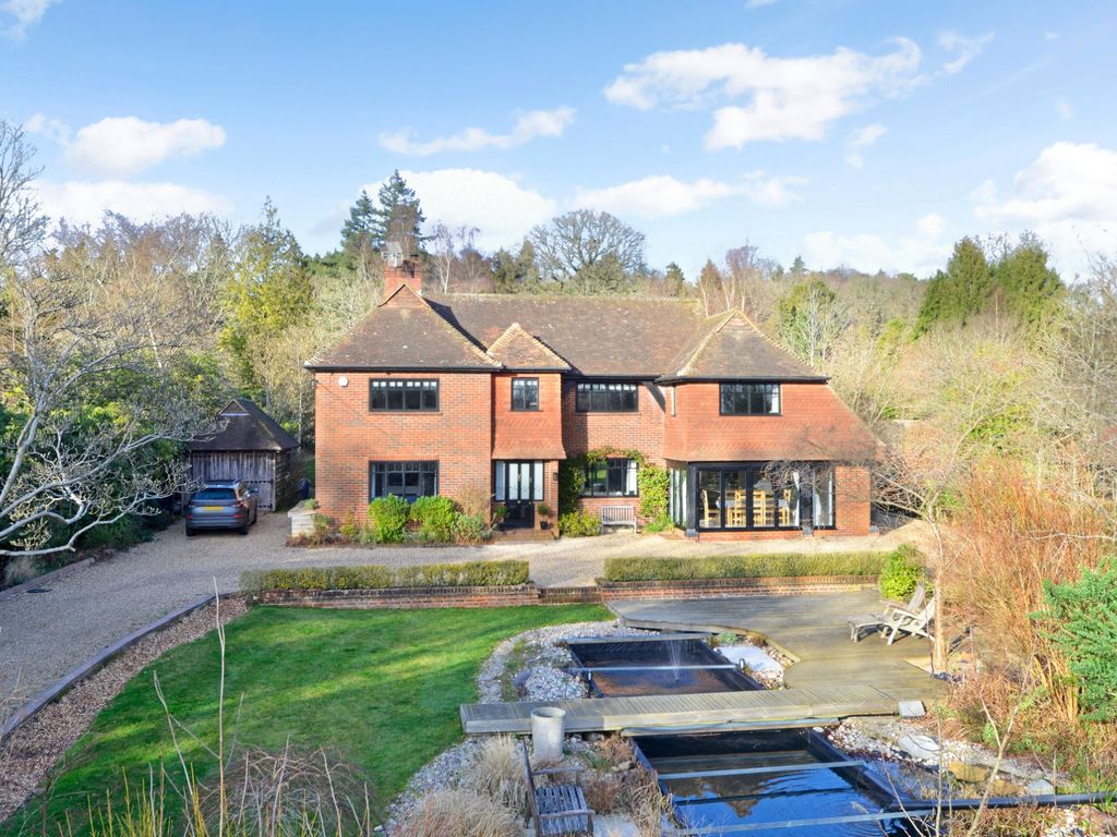 5 bed detached house for sale in Wormley, Surrey GU8, £1,800,000