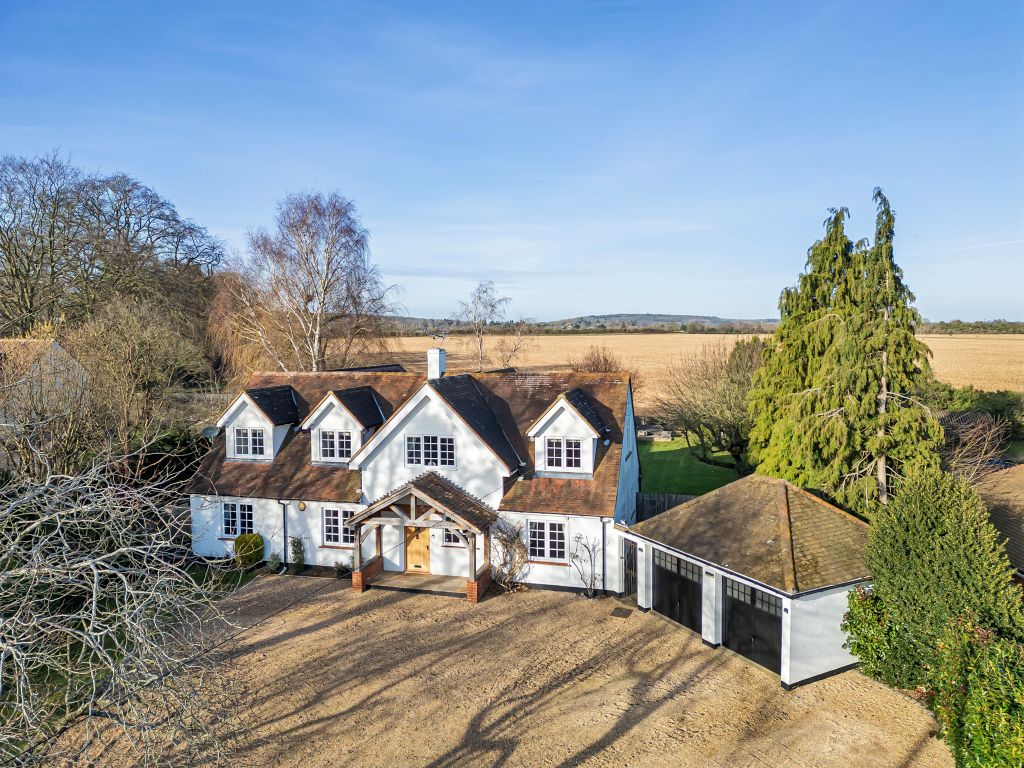 5 bed detached house for sale in Milley Road, Waltham St. Lawrence, Reading RG10, £1,750,000