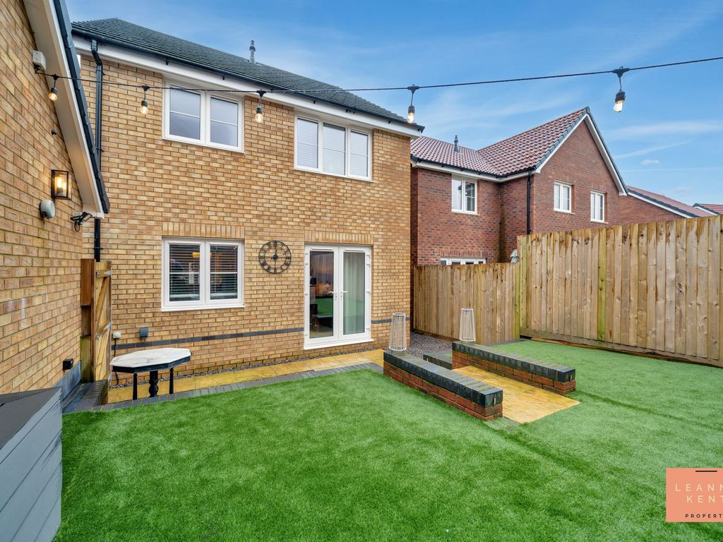 3 bed detached house for sale in Kiln Field Drive, Bedwas CF83, £325,000