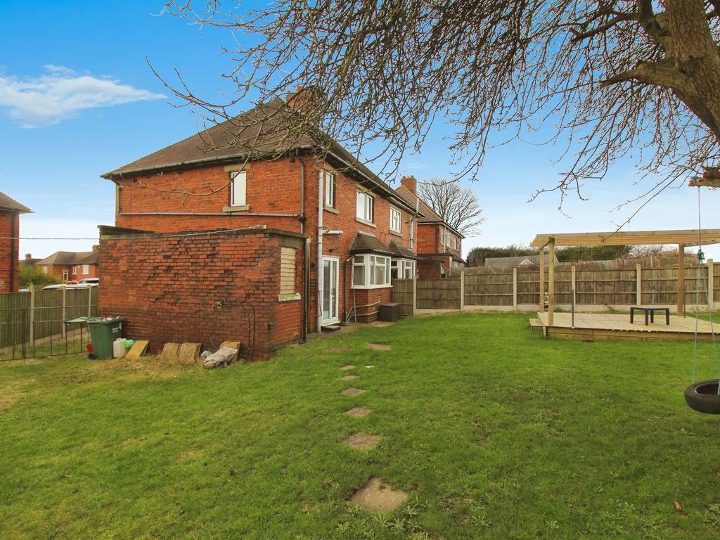 3 bed semi-detached house for sale in Hill Grove, Barrow Hill, Chesterfield S43, £145,000