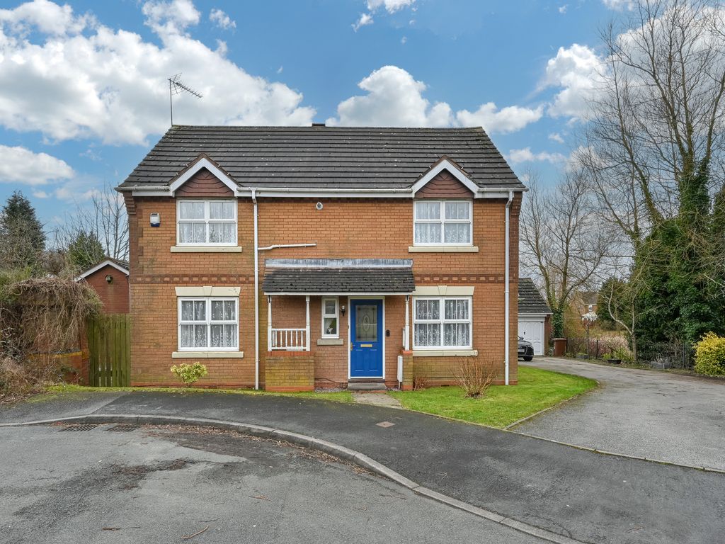 4 bed detached house for sale in Watersmead Close, Hednesford, Cannock WS12, £319,950