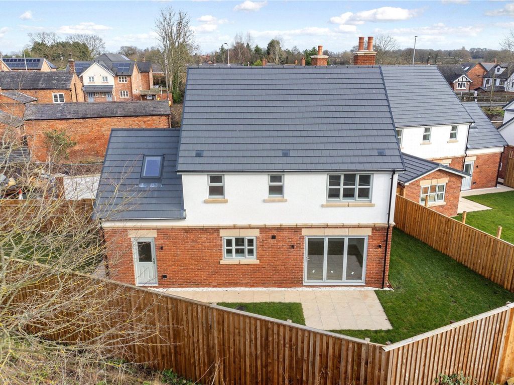 New home, 4 bed detached house for sale in The Coaches, Calveley, Tarporley, Cheshire CW6, £465,000