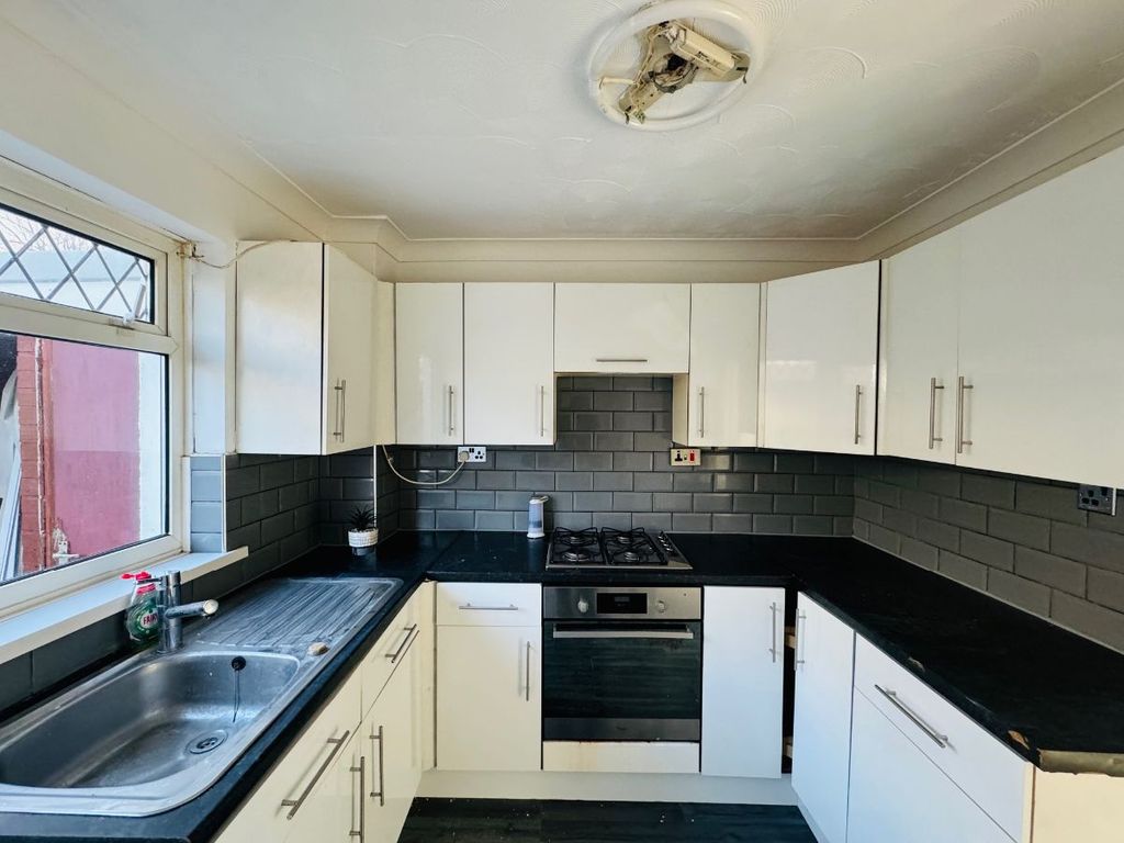3 bed terraced house for sale in Ystrad Deri, Dukestown, Tredegar NP22, £110,000