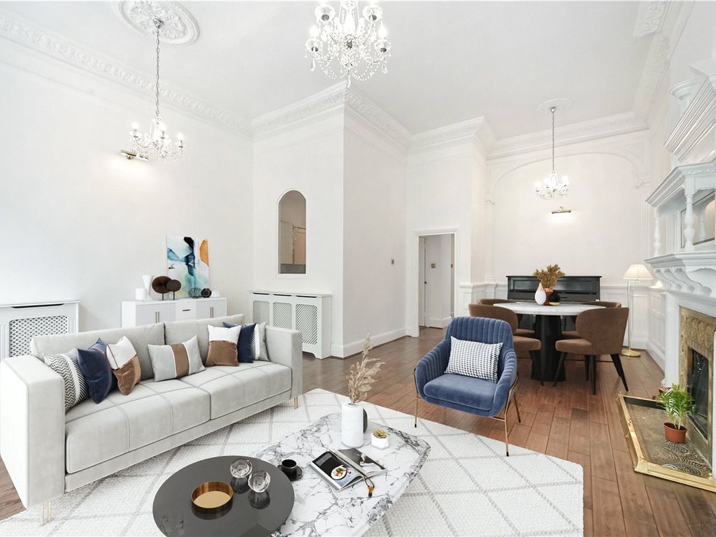 2 bed flat to rent in Cornwall Gardens, South Kensington SW7, £6,500 pcm