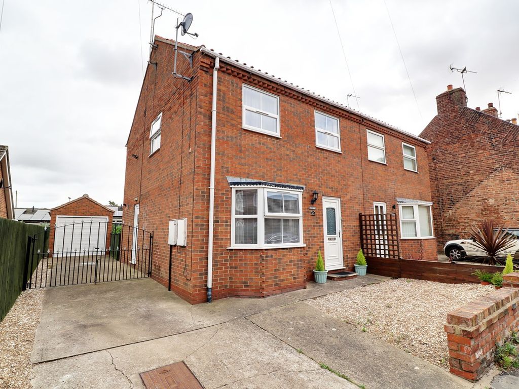 3 bed semi-detached house for sale in Thornton Street, Barrow-Upon-Humber DN19, £195,500