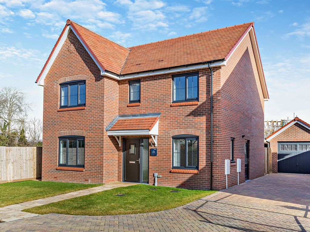 New home, 4 bed detached house for sale in Oundle Road, Alwalton, Peterborough PE7, £429,950