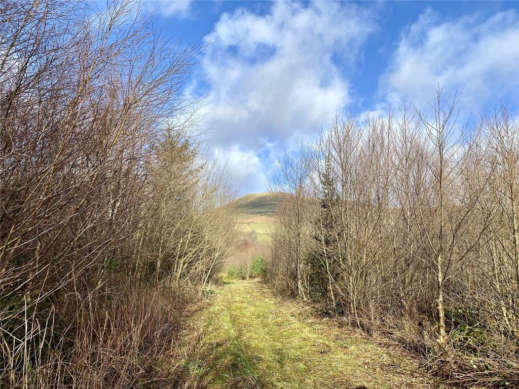 Land for sale in Coed Y Waun, Commins Coch, Powys SY20, £150,000