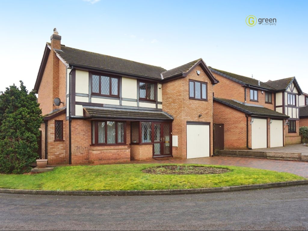 4 bed detached house for sale in Patterton Drive, Walmley, Sutton Coldfield B76, £510,000